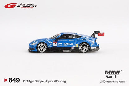 Mini GT No.849 Nissan Z GT500 #1 "MARELLI IMPUL Z" TEAM IMPUL 2023 Super GT Series (Blister Pack)
