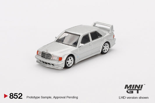 *Pre-Order* Mini GT No.852 Mercedes-Benz 190E 2.5-16 Evolution II Astral Silver