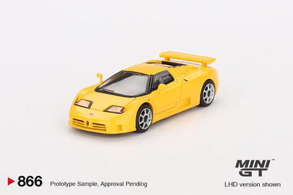 *Pre-Order* Mini GT No.866 Bugatti EB110 Super Sport Giallo Bugatti