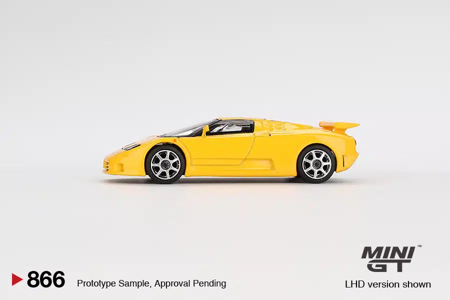 *Pre-Order* Mini GT No.866 Bugatti EB110 Super Sport Giallo Bugatti