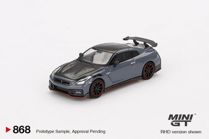 *Pre-Order* Mini GT No.868 Nissan GT-R Nismo 2024 NISMO Stealth Gray