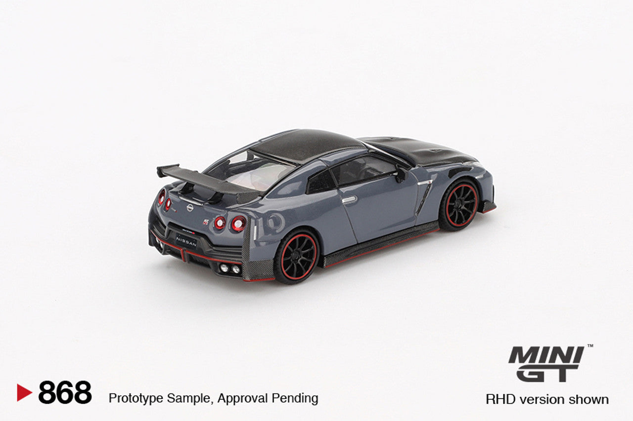 *Pre-Order* Mini GT No.868 Nissan GT-R Nismo 2024 NISMO Stealth Gray