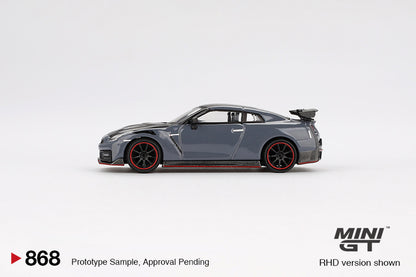 *Pre-Order* Mini GT No.868 Nissan GT-R Nismo 2024 NISMO Stealth Gray