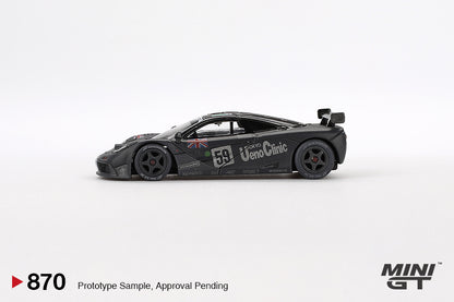 *Pre-Order* Mini GT No.870 McLaren F1 GTR #59 1995 Le Mans 24Hr Winner Post-Race Weathered (Blister Pack)