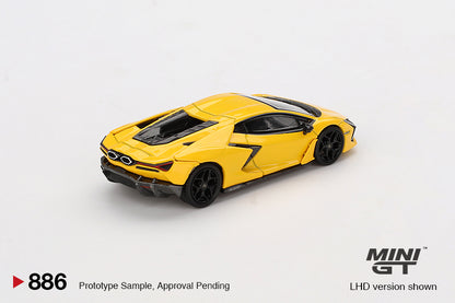 *Pre-Order* Mini GT No.886 Lamborghini Revuelto Giallo