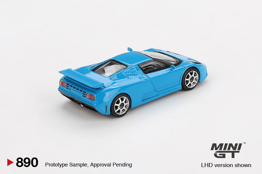 *Pre-Order* Mini GT No.890 Bugatti EB110 Super Sport Blu Bugatti