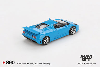 *Pre-Order* Mini GT No.890 Bugatti EB110 Super Sport Blu Bugatti