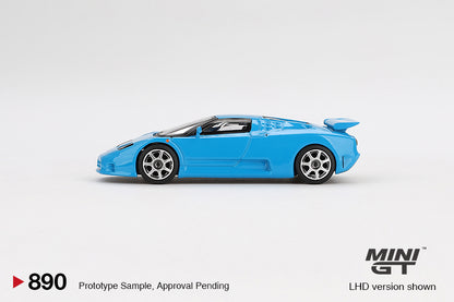 *Pre-Order* Mini GT No.890 Bugatti EB110 Super Sport Blu Bugatti