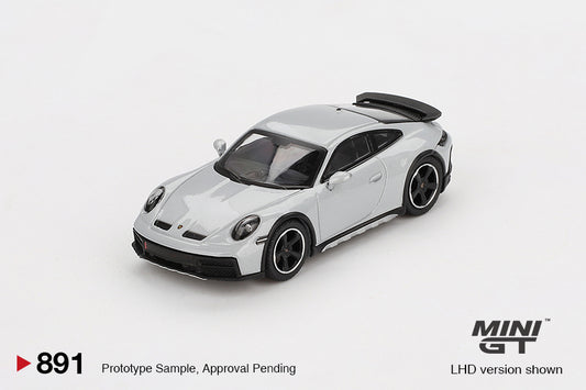 *Pre-Order* Mini GT No.891 Porsche 911 Dakar Ice Gray Metallic