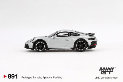 *Pre-Order* Mini GT No.891 Porsche 911 Dakar Ice Gray Metallic