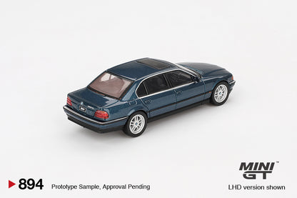 *Pre-Order* Mini GT No.894 BMW 750IL Sorrento Blue Metallic