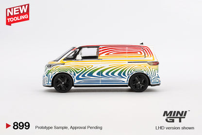 *Pre-Order* Mini GT No.899 Volkswagen ID. Buzz  Prototype "Rainbow"