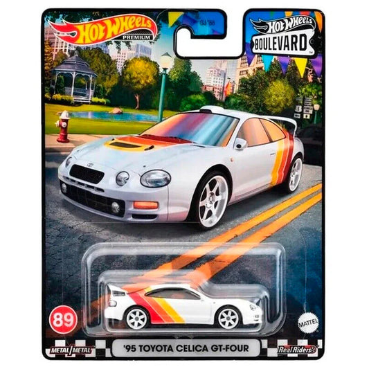 Hot Wheels Premium Boulevard Series #89 '95 Toyota Celica GT-FOUR - Japanese Stock