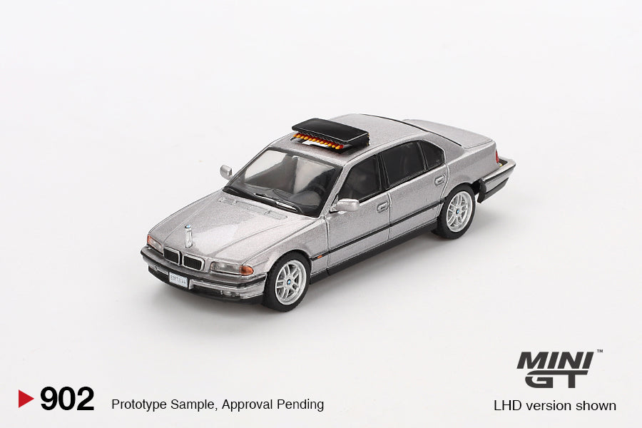 *Pre-Order* Mini GT No.902 BMW 750IL "TOMORROW NEVER DIES" - English Blister Packaging