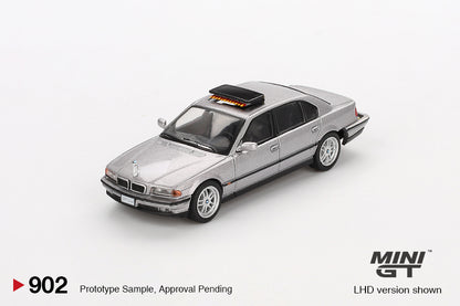 *Pre-Order* Mini GT No.902 BMW 750IL "TOMORROW NEVER DIES" - English Blister Packaging