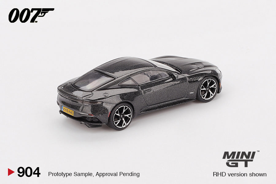 *Pre-Order* Mini GT No.904 Aston Martin DBS  “No Time To Die” - Japanese Blister Packaging