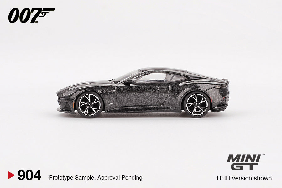 *Pre-Order* Mini GT No.904 Aston Martin DBS  “No Time To Die” - Japanese Blister Packaging
