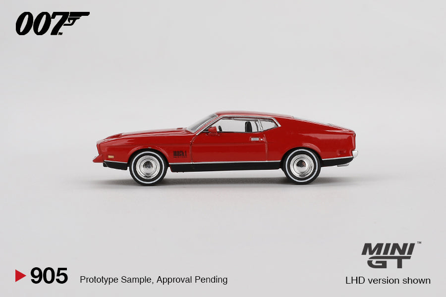 *Pre-Order* Mini GT No.905 Ford Mustang Mach 1 "Diamonds Are Forever" - English Blister Packaging