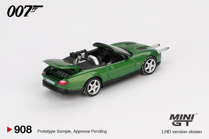 *Pre-Order* Mini GT No.908 Jaguar XKR "Die Another Day" - English Blister Packaging