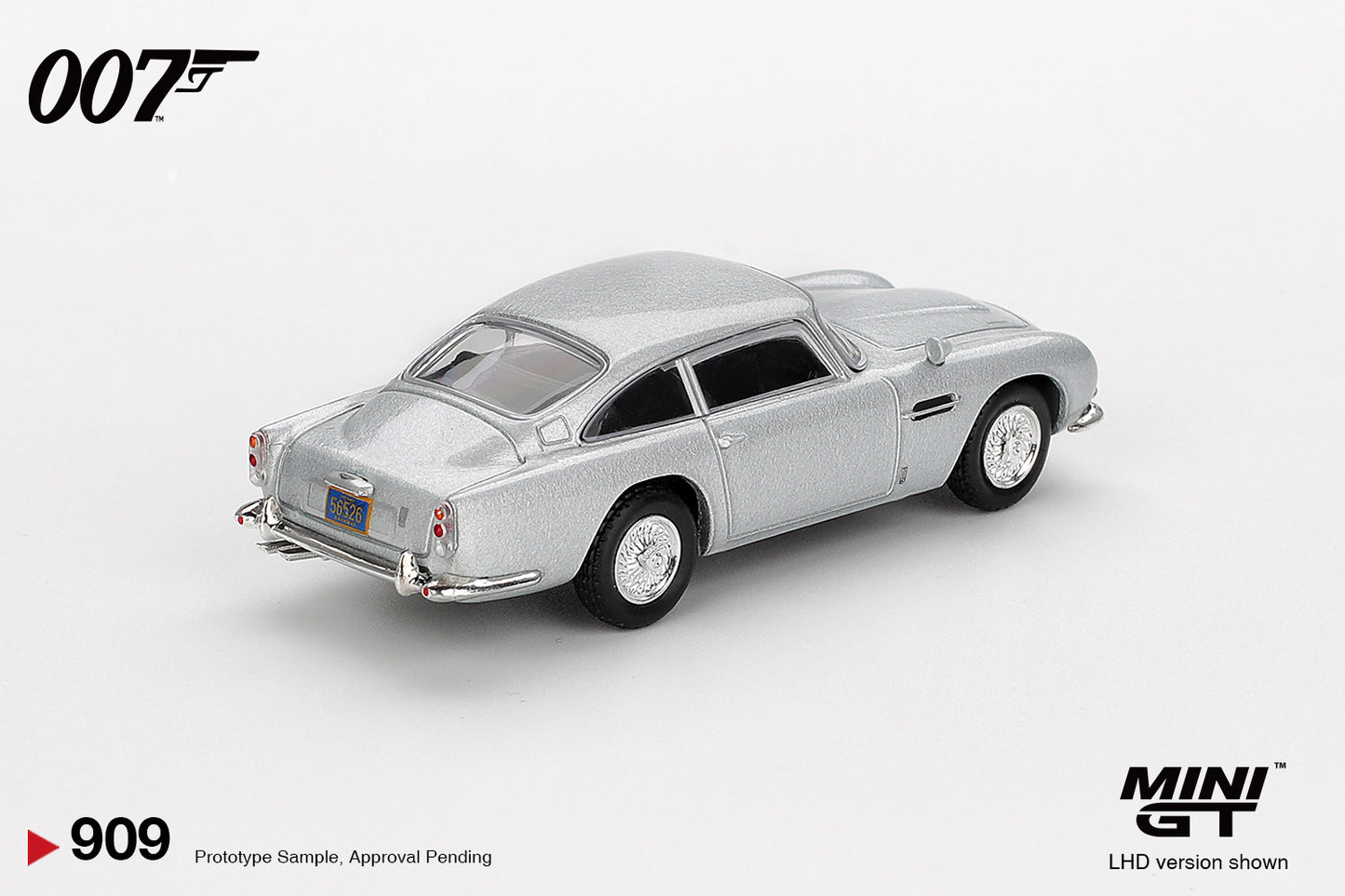 Mini GT No.909 Aston Martin DB5 "Casino Royale" - English Blister Packaging