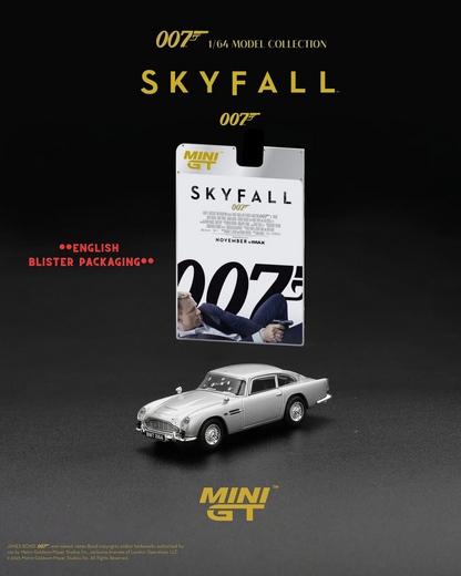 *Pre-Order* Mini GT No.913 Aston Martin DB5 "Skyfall" - English Blister Packaging
