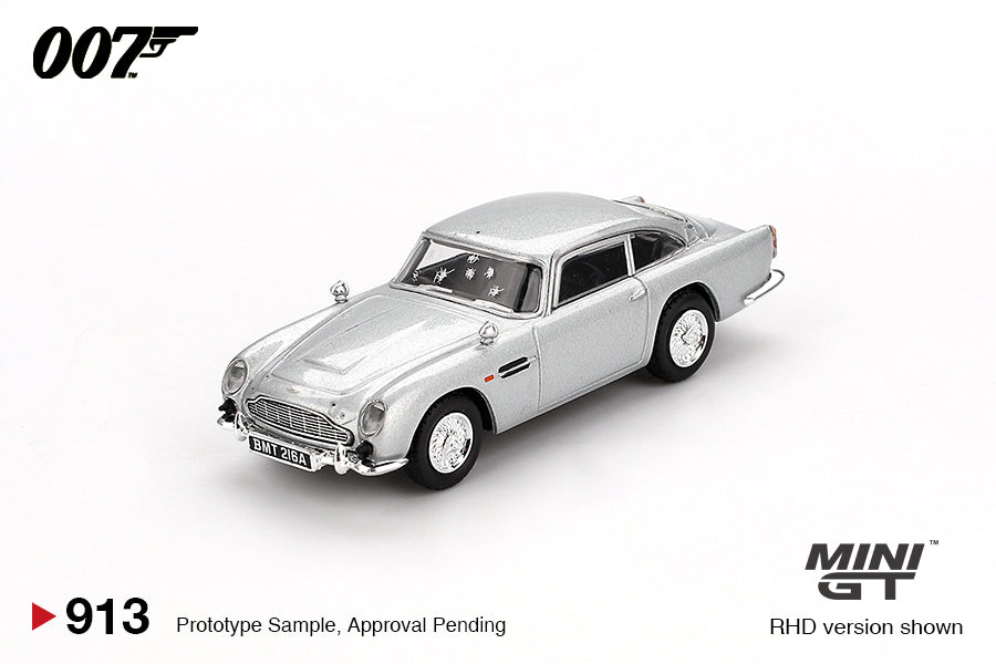 Mini GT No.913 Aston Martin DB5 "Skyfall" - Japanese Blister Packaging