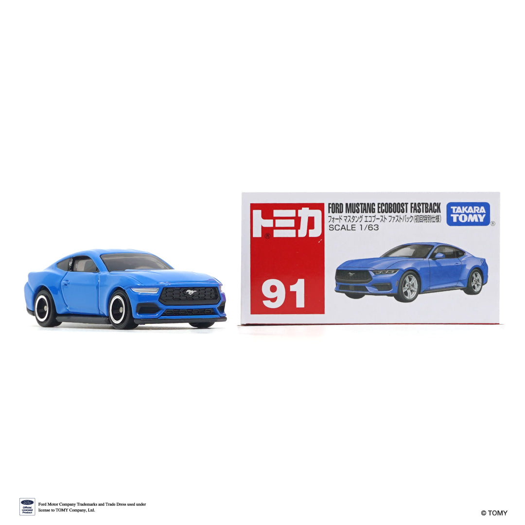 Tomica No.91 Ford Mustang Ecoboost Fastback - First Edition