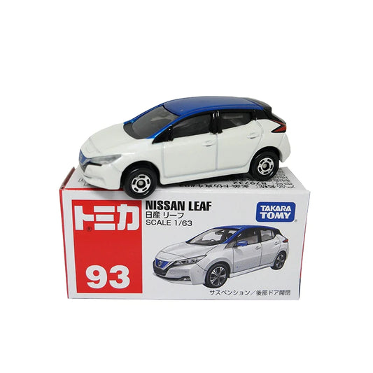 Tomica No.93 Nissan Leaf (White/Blue)