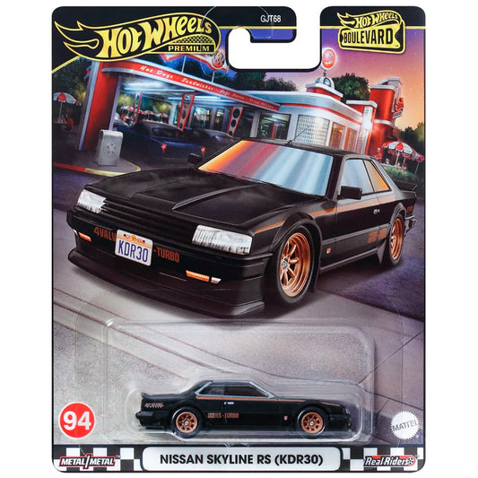 Hot Wheels Premium Boulevard Series #94 Nissan Skyline RS (KDR30) - Japanese Stock