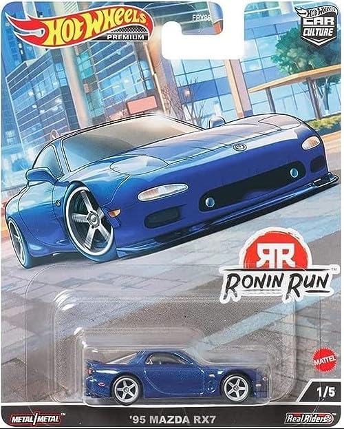 Hot Wheels Premium Car Culture Ronin Run 1/5 '95 Mazda RX7 - Japanese Stock