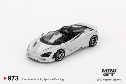 *Pre-Order* Mini GT No.973 McLaren 750S Spider Cirrus Grey