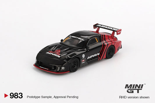 *Pre-Order* Mini GT No.983 Mazda RX-7 LB-Super Silhouette Advan