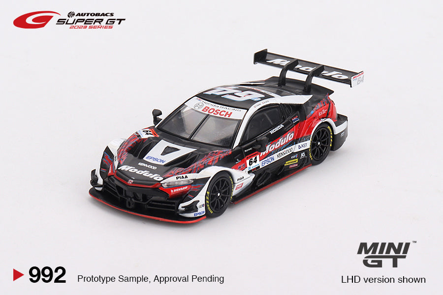 *Pre-Order* Mini GT No.992 Honda NSX-GT "Type S" GT500 #64 "Modulo NSX-GT" Modulo Nakajima Racing 2023 SUPER GT Series (Blister Pack) - Japan Exclusive