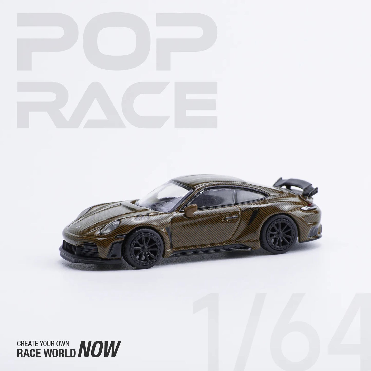 Pop Race 992 Stinger GTR Carbon Edition/Brown