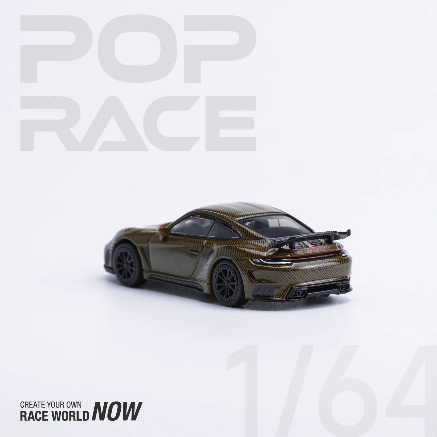 Pop Race 992 Stinger GTR Carbon Edition/Brown