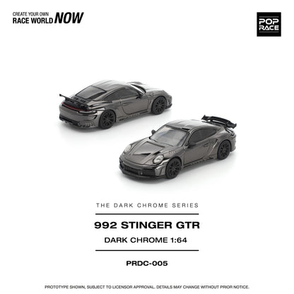 *Pre-Order* Pop Race 992 Stinger GTR Dark Chrome