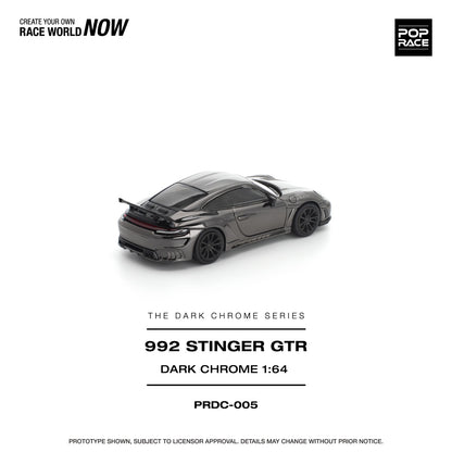 *Pre-Order* Pop Race 992 Stinger GTR Dark Chrome