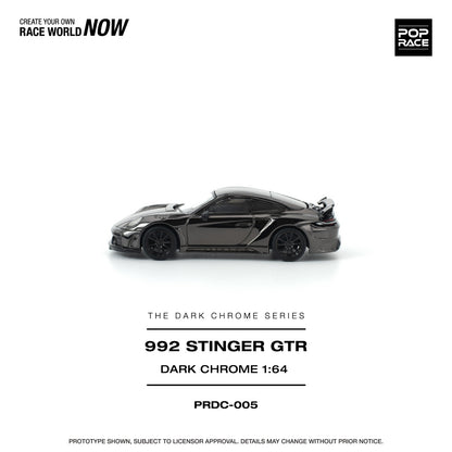 *Pre-Order* Pop Race 992 Stinger GTR Dark Chrome