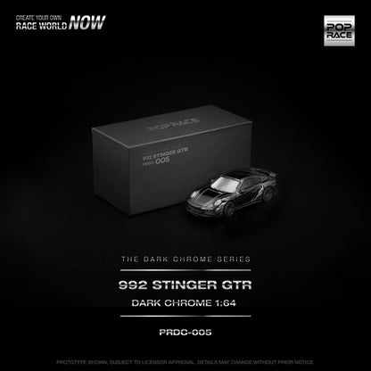 *Pre-Order* Pop Race 992 Stinger GTR Dark Chrome