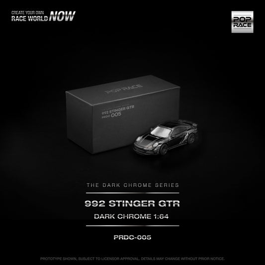 *Pre-Order* Pop Race 992 Stinger GTR Dark Chrome