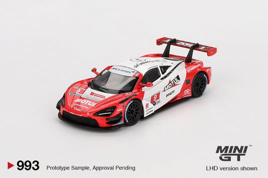 *Pre-Order* Mini GT No.993 McLaren 720S GT3 Evo Pfaff Motorsports 2024 IMSA Laguna Seca