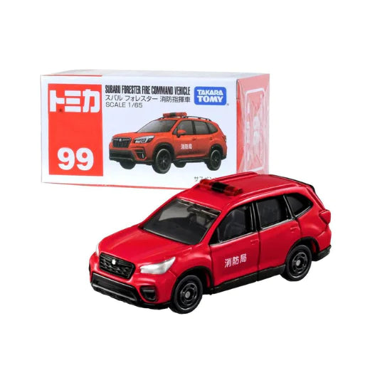 Tomica No.99 Subaru Forester Fire Command Vehicle