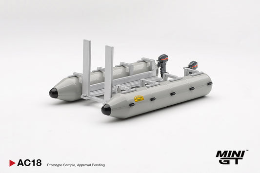 *Pre-Order* Mini GT No.AC18 Camel Trophy Pontoon Raft