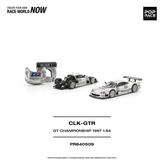 *Pre-Order* Pop Race - PR640509 AMG CLK GTR FIA GT Championship 1997