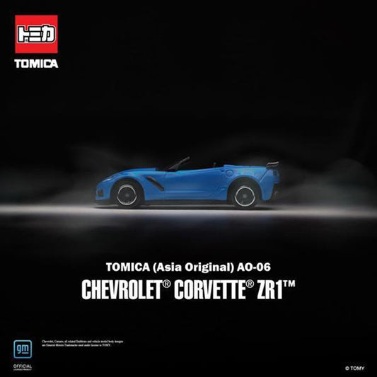 Tomica Asia Original AO-06 Chevrolet Corvette ZR1