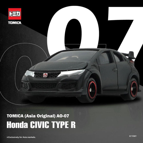 Tomica Asia Original AO-07 Honda Civic Type R FK2 (Black)