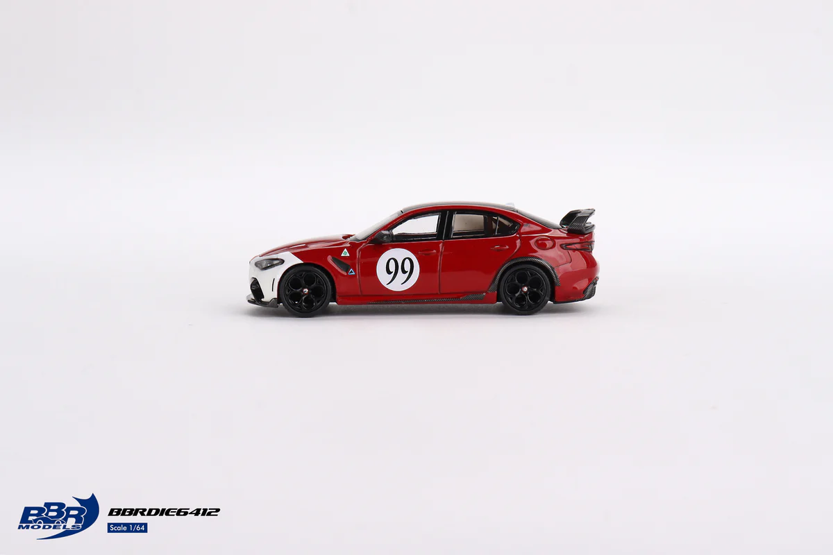 BBR Models Alfa Romeo Giulia GTAm Rosso GTA #99 Centro Stile Livery