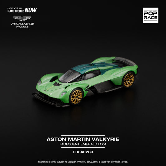 *Pre-Order* Pop Race Aston Martin Valkyrie IRIDESCENT EMERALD