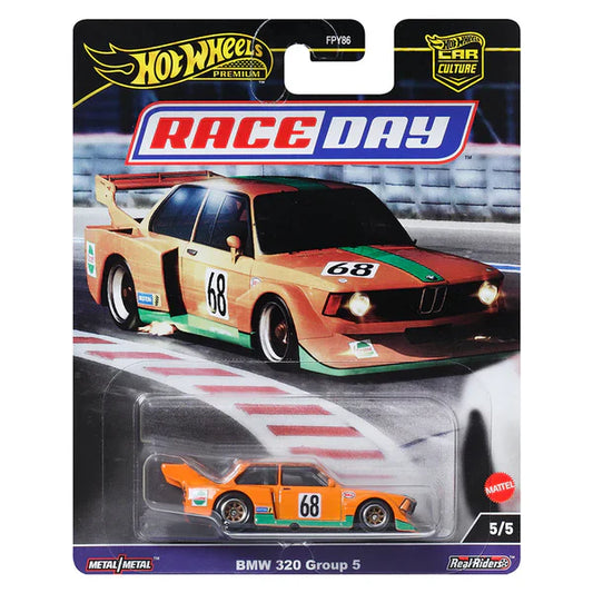 Hot Wheels Premium Race Day Series 5/5 - BMW 320 Group 5- Japanese Stock