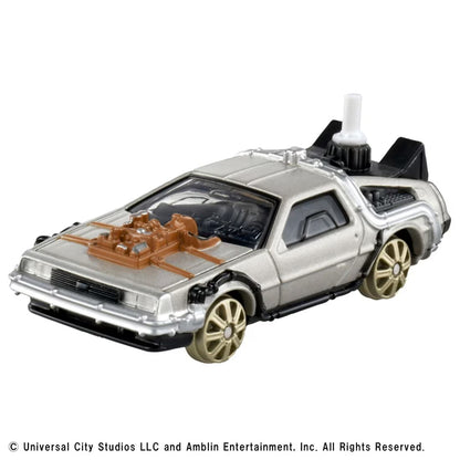 Tomica Premium Unlimited Back to the Future Time Machine (Part 3/Railway Wheels Installed Ver.)